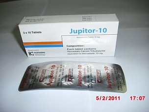 Atorvastatin 10mg <em>(Jupitor 10)</em>